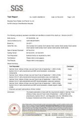 LFGB certificate from Shanghai Runzi Rubber And Plastic Co., Ltd.