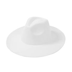 Western American Cattleman Men Cowboy Hats Women Wide Brim Fleece Felt Fedora Hat Panama Hats - Image 5