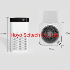 Portable Air Purifier Home Air Purifier Origin China Trademark OEM Model NO. HY-H3 Power Source USB Type HEPA Filter HS Code - Image 6