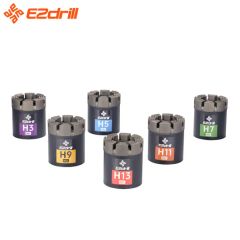 NQ3 Diamond Core Drill Bit 15mm 15D H3H5H7H9H11H13 1Y Length 15 HRC -10°-50° Model NO. NQ3 Material Diamond Trademark EZdrill - Image 3