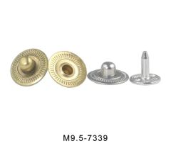 Factory Wholesale Custom Made Metal Pocket Button Decorative Engraved Logo Nipple Rivet for Pants Jacket - Shenzhen Zonesun Industry Co., Ltd