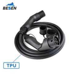 32A 5m IEC 62196 Type 2 EV Charging Spring Cable with CE Certificates - Image 1