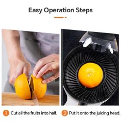 Orange Extractor Commercial Juice Machine Hand Press Multifunctional Electric Citrus Juicer - Image 4