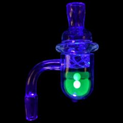 Round Bottom Cyclone Banger Kit Rolling Paper Smoking Accessories Glass Smoking Pipe - Image 2