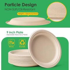 Biodegradable Disposable Tableware for Outdoor Barbecues Origin China HS Code 48236910 Trademark OEM/ODM Printing - Image 5