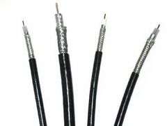 PTFE Rf Coaxial Cable Sheath Ptfe Core Insulation Ptfe Shield Spc Braid Shield Inner Conductor Silver Clad Steel & Silver Plated Copper Clad - Image 1