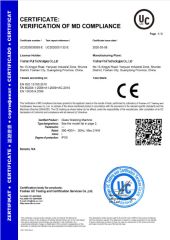 CE certificate from Foshan Puli Technologies Co., Ltd.