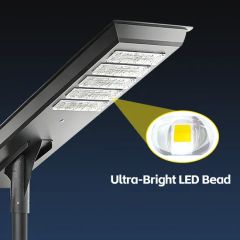 Bright Solar Panel Street Light Featuring Advanced Motion Sensors - Image 4