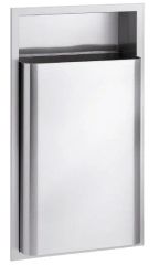 Waste Disposal Bin Receptacle Recessed Waste Container - Image 1