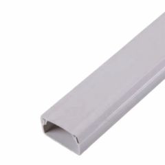 Pvc Cable Channel Length 2 m Material PVC Tray Type Slotted Mounting Overhead Usage/Application Electric Wire - Image 1