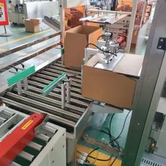 Automatic 50 PCS Gloves Box Case Sealing Packing Machine Origin China Model NO. UN102 Trademark Unipack Packaging Cartons - Image 6