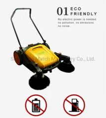 Handheld Floor Sweeper Manual Road Sweeper Manual Sweeper - Image 3