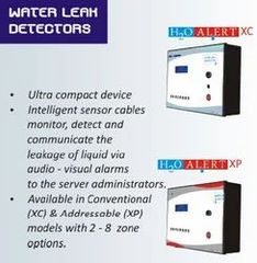 Water Leak Detectors Alarm Type Audio - Visual Alarms Control Unit Robust Control Panel Accessories Included Sensor Cable - Image 1