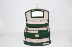 Handmade Luxury PU Leather Jewelry Box for Storage and Display - Image 2