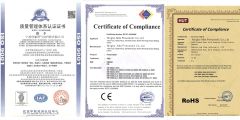 CE ROHS ISO9001 certificate of Ningbo Alita Pneumatic Co., Ltd. – certificate photo, supplier certificates section