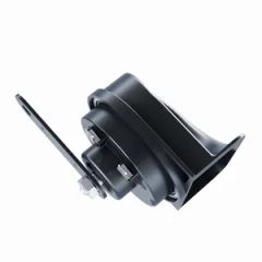 Black Auto Parts Loudspeaker Horn Style Daily Voltage 12V Color Black Material ABS Current 2.8A Origin Xiamen Model NO. - Image 4