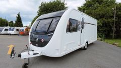Genuine Swift Challenger 580 Stylish Touring Caravan Excellent Value Smooth Towing Experience Cheap Price Limited Offer - Image 1
