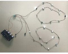 Flashing LED String LED Flashing Fairy String Lights Origin China Trademark AST Specification CE; Model NO. S-3204M Transport Package Carton - Image 1
