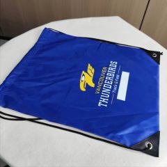 Drawstring Bag Wholesale Polyester Custom Promotional Drawstring Sack Pack Bag - Image 2