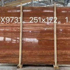 Elegant Red Travertine Tiles for Stylish Interior Design Color Red Factory Yes Origin China Trademark XJL Thickness 18mm - Image 1