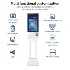 POS Payment Kiosk Restaurant Control Kiosk Bill Payment Machine Self-Service Payment Terminal Kiosk - Image 4