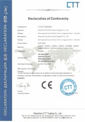 CE certificate from Shenzhen Shenone Hotel Supplies Co., Ltd.