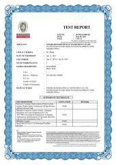 Magnifier MG10060W certificate from Ningbo Hongbo Optical Instrument Co., Ltd.