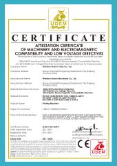 Certificate of CE certificate of WENZHOU BOSEN MACHINERY CO., LTD. – certificate photo, supplier certificates section