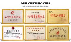certificates certificate from Heze Hengtai Fuel Injection Equipment Co., Ltd.