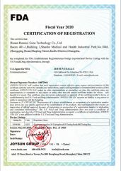 FDA Certificate of VTM certificate from Hunan Runmei Gene Technology Co., Ltd.