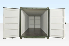 NEW 8FT SHIPPING CONTAINER (GREEN) - Image 4