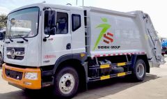 New China Brand 4X2 Truck 12cbm 14cbm Municipal Sanitation Compression Garbage Truck for Sale - Hubei Shenbai Special Automobile Co., Ltd.