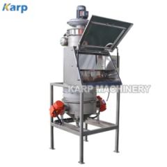 Dust-Free Feeding Flour Sifter Vibrating Feeder Bag Dump Station Machine - Xinxiang Karp Machinery Equipment Co., Ltd.