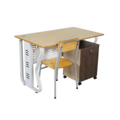 China Manufacturer Multi Storage School Training Computer Desks - Image 5