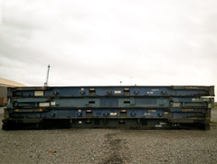 40ft x 8ft Used Shipping Container – Flat-Rack - Image 2