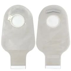 Click Ostomy Bags Two Piece System Suit for Colostomy Ileostomy with Split Locking Design 45mm Cut - Image 1