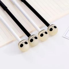 Spooky Skeleton Gel Pens for Creative Halloween Crafts Weight 13G Color Black Size 18.5cm Refillable Yes Model NO. BB24 Type Capped - Image 1