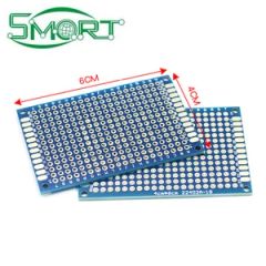 Smart Electronics Double Side Prototype PCB DIY 2*8 Universal Printed PCB Circuit Boards Blue Custom PCB Board - Image 2