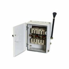 Three Phase Manual Change Over Switches, For Line Changing, Switch Size: 2 Module - Image 1