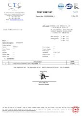 Stab Proof Test Certificate certificate from Shanghai July Textile Co.,Ltd