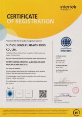 ISO 22716 Certificate certificate from Suzhou Darpool Import and Export Co., Ltd.
