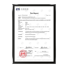 REACH certificate of ZHEJIANG DELI CONNECTORS CO., LTD. – certificate photo, supplier certificates section