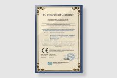 EC Declaration of Conformity certificate from Chongqing Blue Jay Technology Co., Ltd