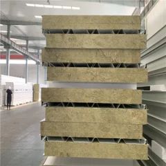 High Strength Wall/Roofing/Ceiling Panel Sandwich Rockwool Board - Image 1