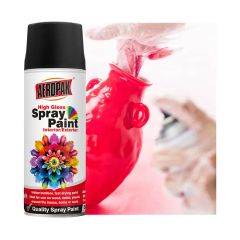 Customizable Color 400ml High-Gloss Uniform Mist Spray Paint for Home Decor - Image 3