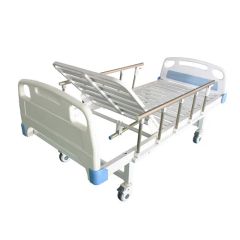 Medical Furniture One Crank Manual Adjustable Hospital Bed Clinic Nursing Patient Medical Bed - Qufu Lekang Medical Technology Group Co., Ltd.