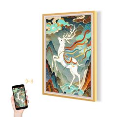 Bright 500 Nits Digital Photo Frame for Industry and Art ROM 2g RAM 32g Type IPS Origin China Shape Square Material - Image 4