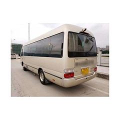 Toyota Coaster minibus for passenger transport and commercial travel services Toyota Coaster diesel bus with fuel efficient engine and reliable performance Toyota Coaster minibus for schools staff transport and shuttle services Toyota Coaster bus with comfortable seating and air conditioning system - Image 4