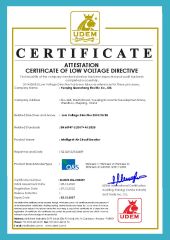 Certification certificate from Yueqing Quansheng Electric Co., Ltd.