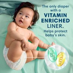 Pampers Pure Baby Diapers Size 0 (Newborn) – 76 Count Wholesale Supply - Image 2